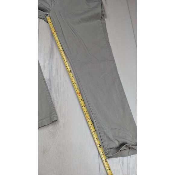 7 For‎ All Mankind Mens 34x26 Luxe Sport Slimmy Pants Tan Straight Leg Casual - Picture 11 of 13